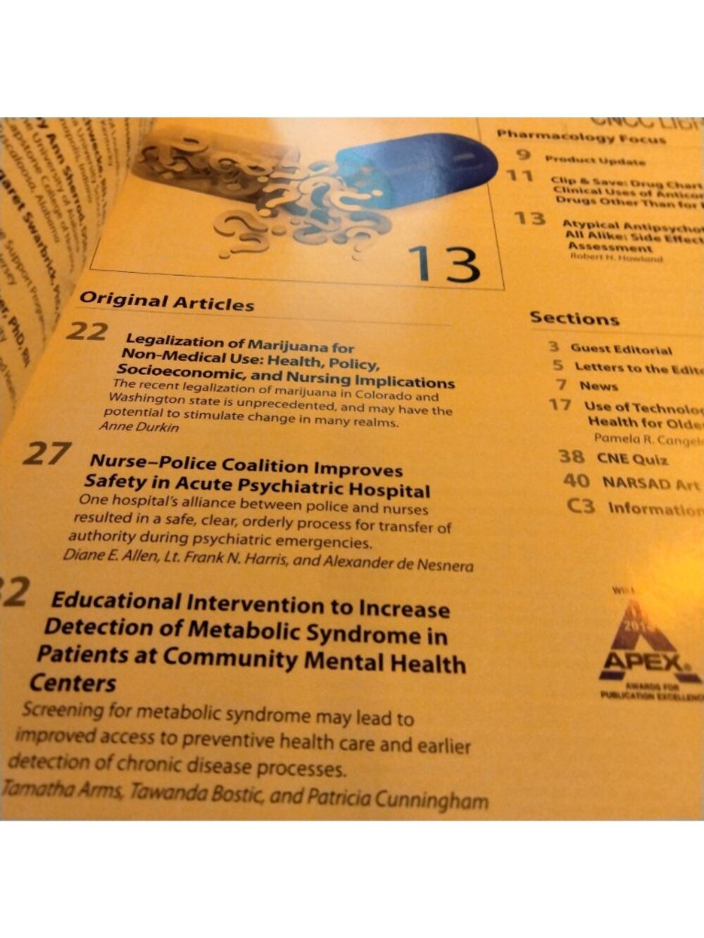 JPN Journal Psychosocial Nursing Marijuana for non Medical use health Effects - Picture 4 of 5